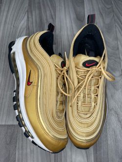 Metallic gold airmax 97s
