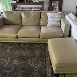 Sofa Set Three Piece With Ottoman 