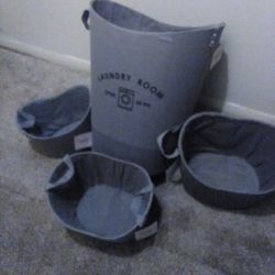 Laundry Baskets Asst. Sizes 4 Szs.