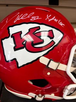 Dante hall signed helmet with COA
