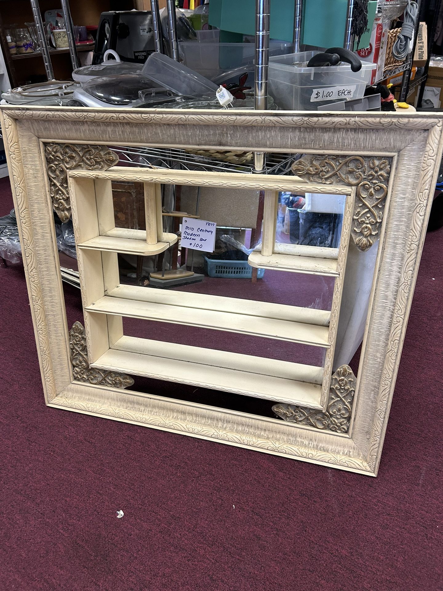 Mid Century Modern Shadow Box