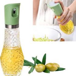 new Olive Oil Sprayer for Cooking Olive Oil Mister for Air Fryer Oil Spray Spritzer Oil Dispensing Glass Bottle Kitchen Gadgets for BBQ,Salad,Baking,G