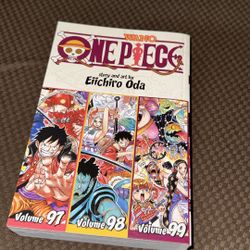 One Piece Manga Books 3 In 1 Edition Vol 97-99