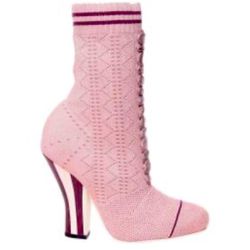 Fendi Knitted Boot Socks Size 35