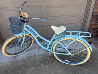 Beach cruiser bike
