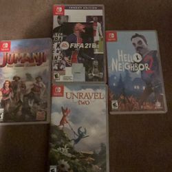 Hello Neighbor 2 / Unravel 2 / FIFA 21 /jumanji