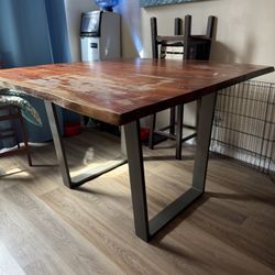 Live Edge Dining Table 