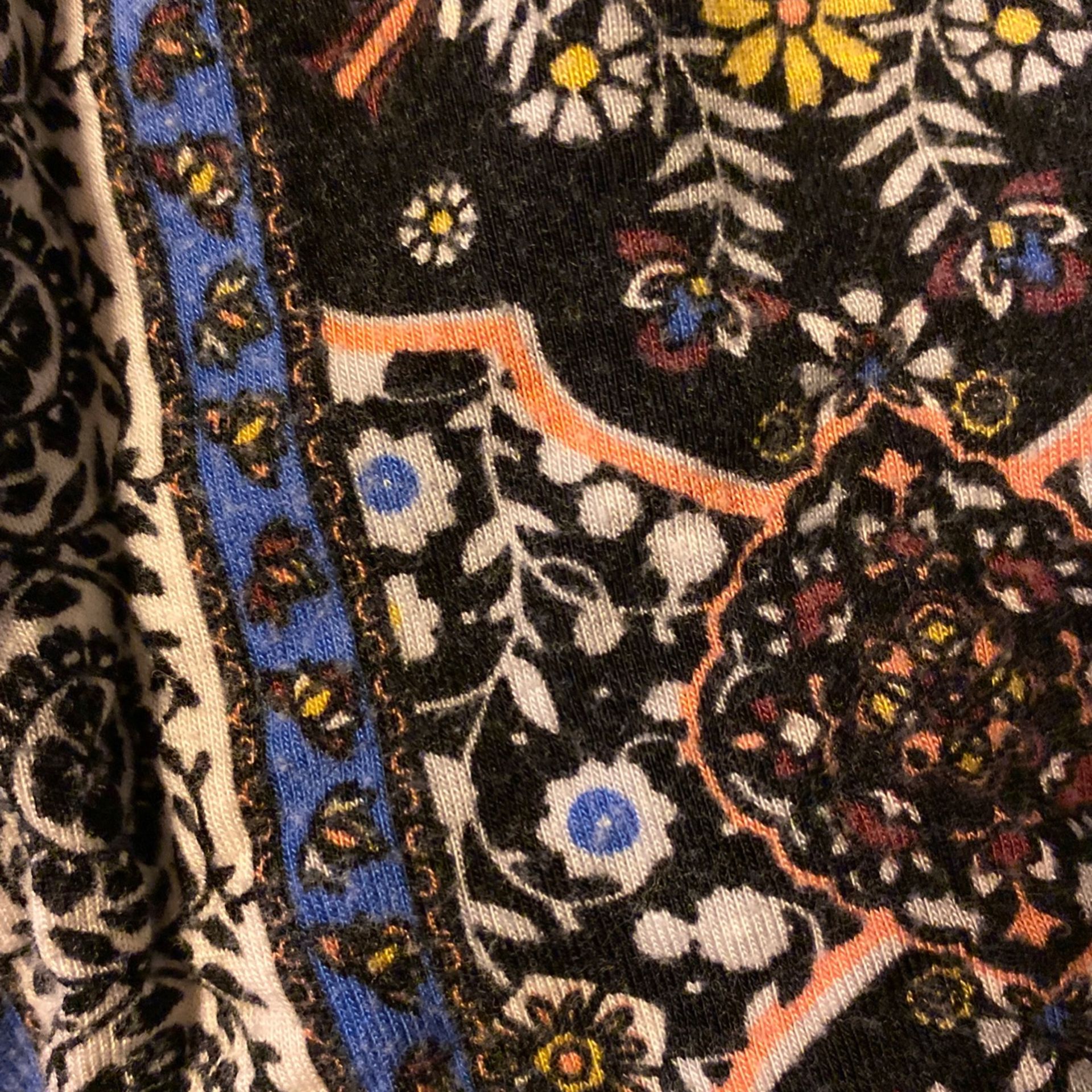 High Wasted Pattern Stretch Pants