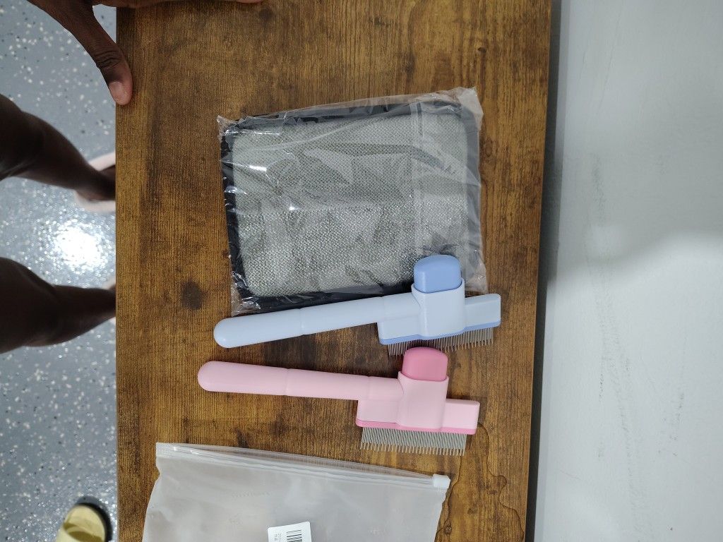 2 Pack Pet Grooming Combs ( Dogs And Cats)