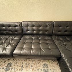 Ikea Morabo sofa with chaise
