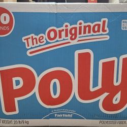 Poly-fil 20 Pounds Unopened Box