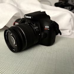 Canon EOS Rebel T6 DSLR Camera w/ 18-55mm Lens – Great Condition