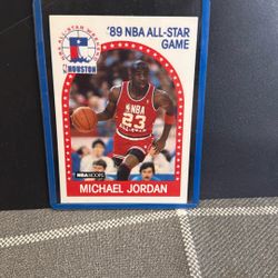Ungraded….BUT STILL PSA 10 Condition Michael Jordan 89 All Star Game!!!