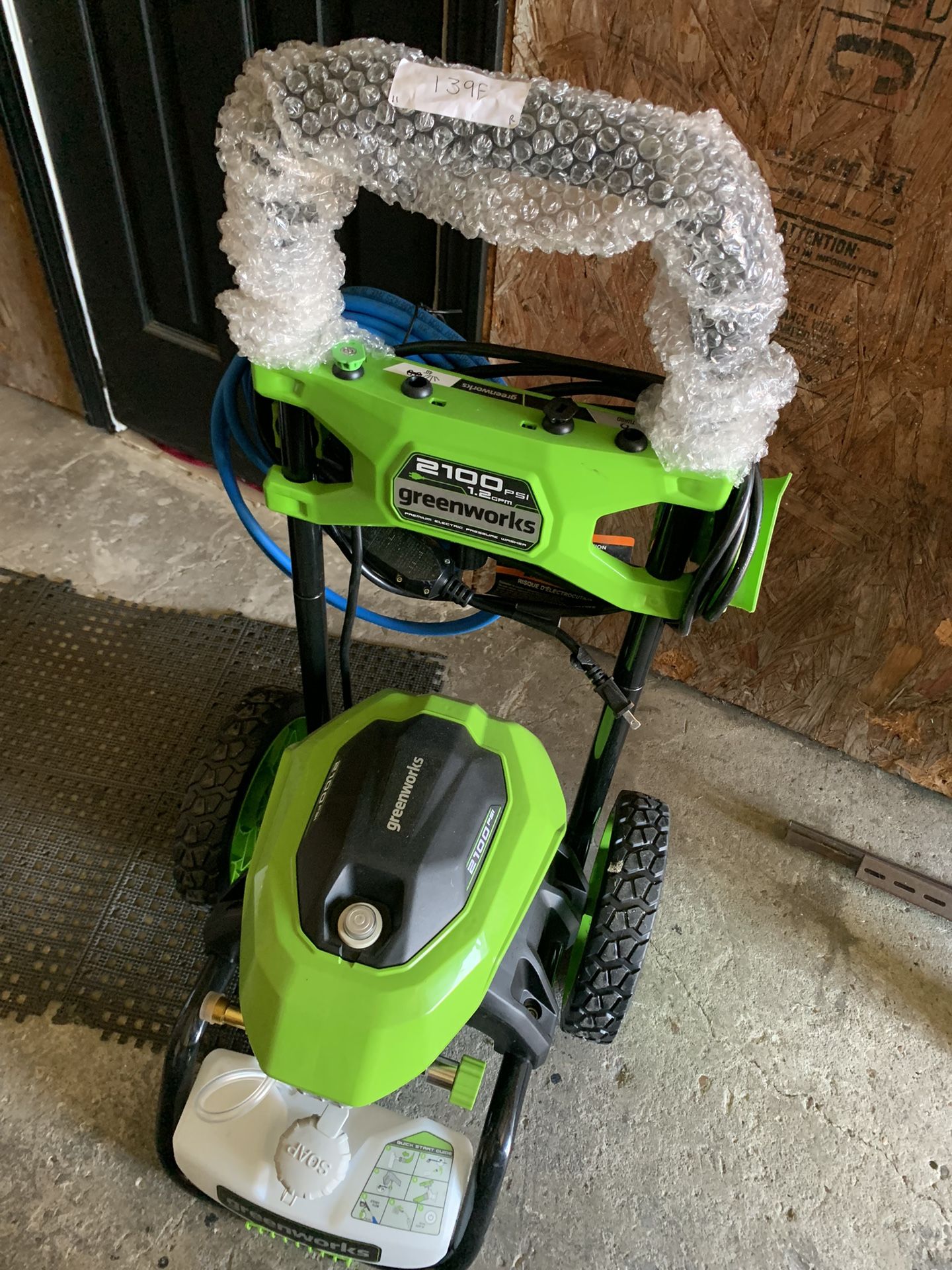 Greenworks 2100PSI Electric Pressure Washer GPW2100