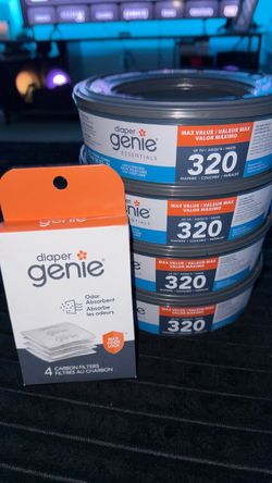 Diaper genie refills and filters