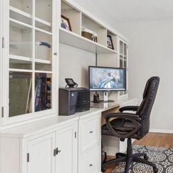 Pottery Barn Desk + Chair