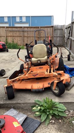 Scag turf tiger zero turn riding lawnmower