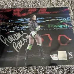 Roxanne Perez Wwe Signed 8x10 Photo (Fanatics Authenticated)