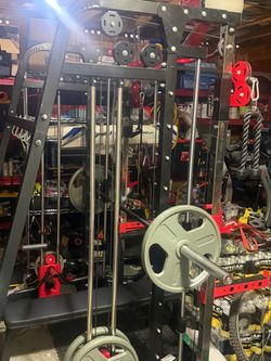 Functional Trainer Cable Machine with Weights