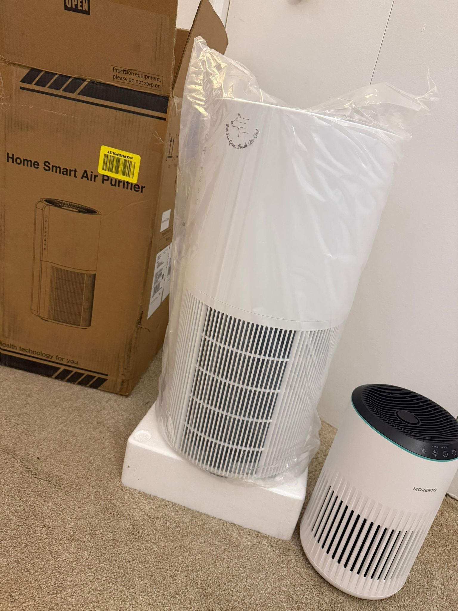 Air Purifier for Home Pets: Air Purifiers for Bedroom with H13 HEPA Filter, Large Room up to 3000 Sq Ft, WiFi Control, Sleep Mode, 500m³/h CADR, Air C