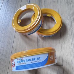 Munchkin Diaper Pail Refill Rings (3-Pack) – Lavender Scent