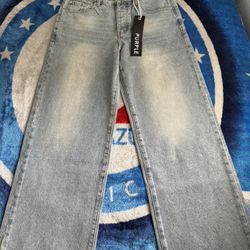 Purple Jeans Size 32 