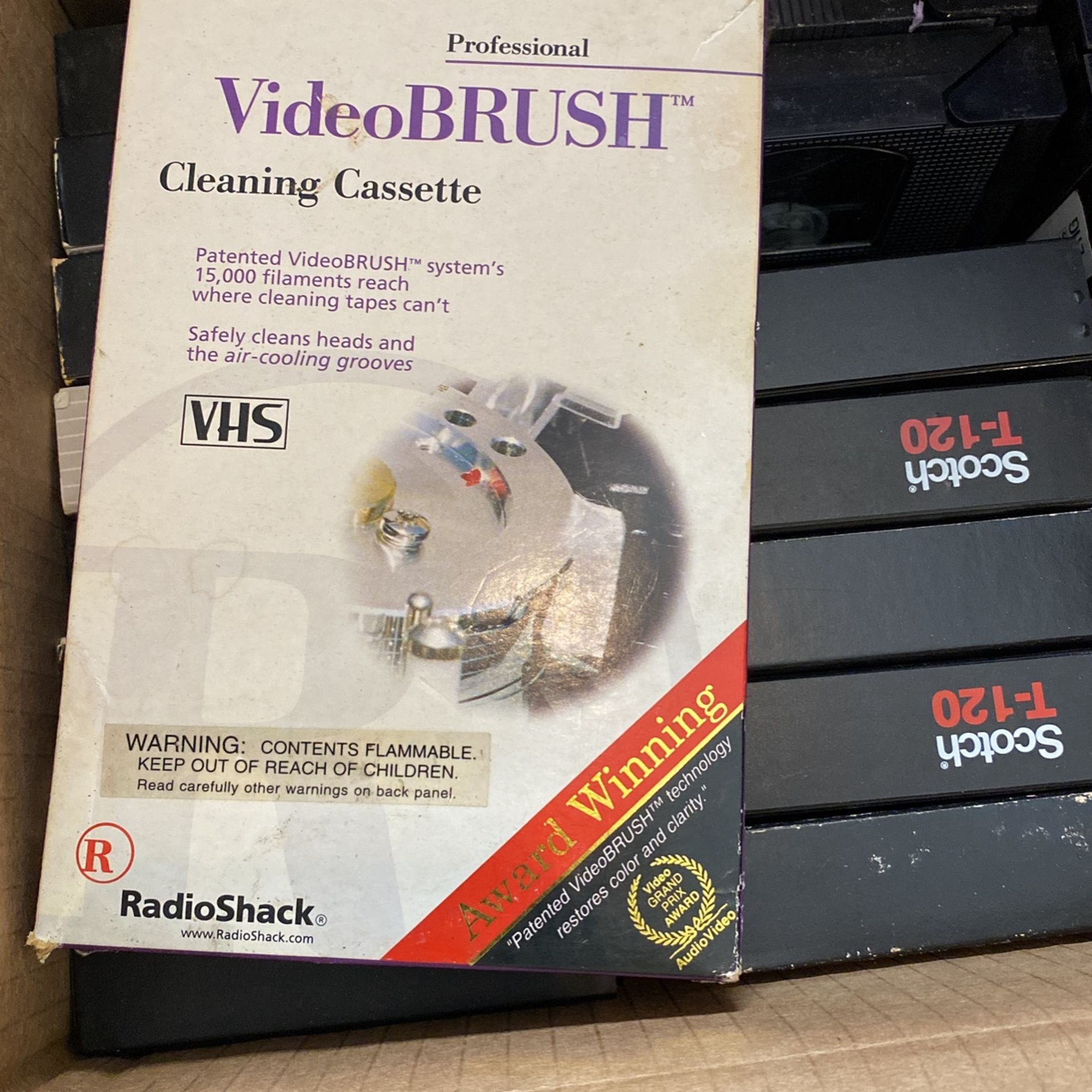 Lot Of VHS Blank Tapes
