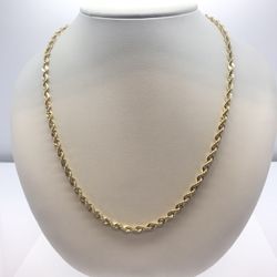 14k Gold Rope Chain