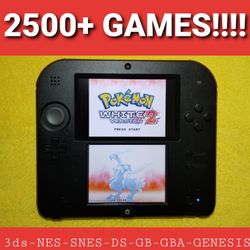 Nintendo 2DS with Many Games Installed!!!