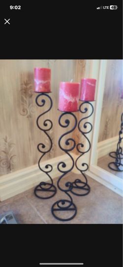 Candles and candle holders