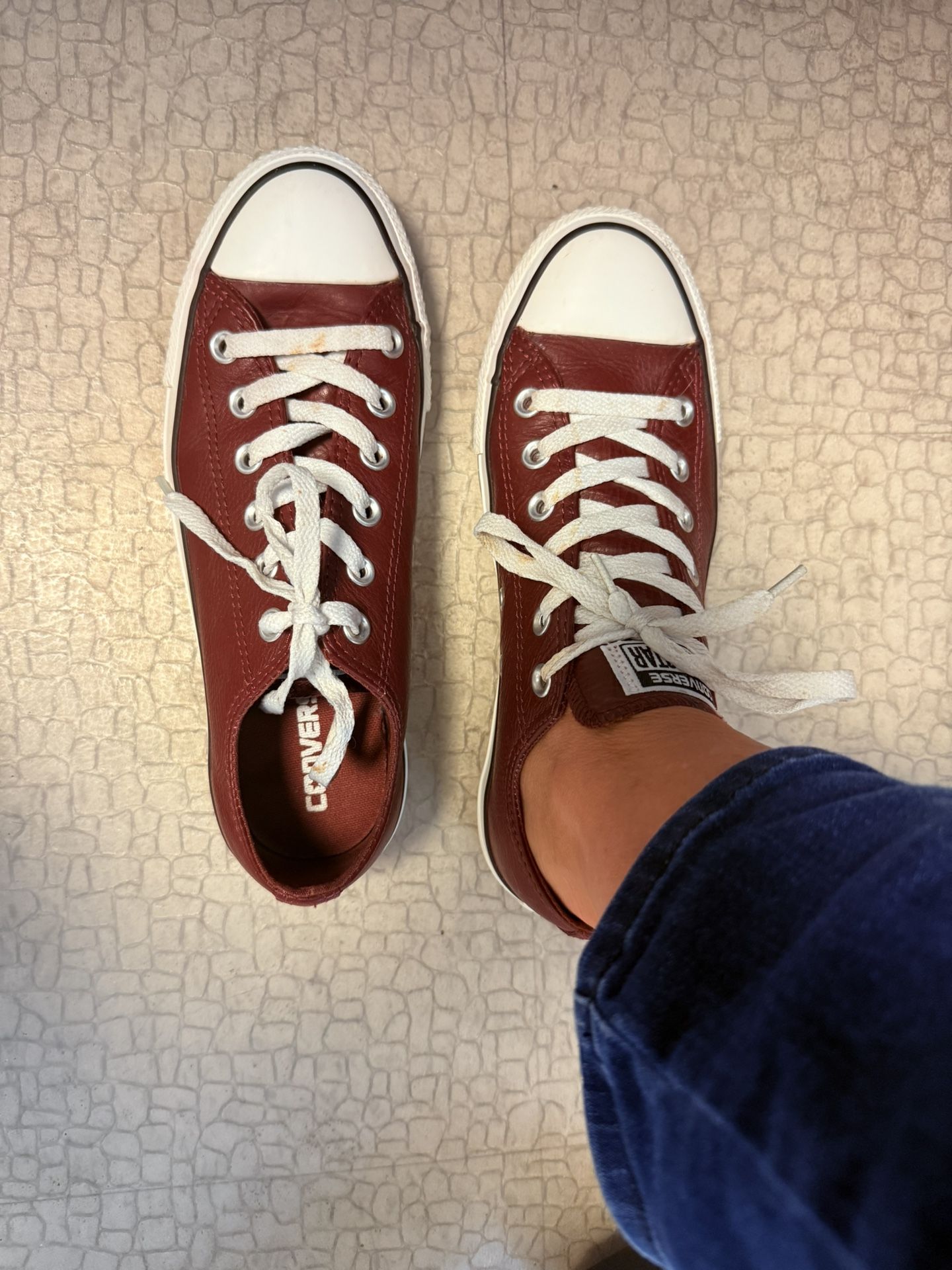 Converse Unisex Adult Chuck Taylor All Star Leather Low Top