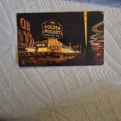 Golden Nugget Casino 1971 Postcard