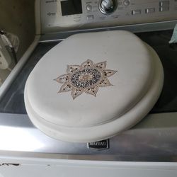 Asiento Acojinado Para Tasa De Baño