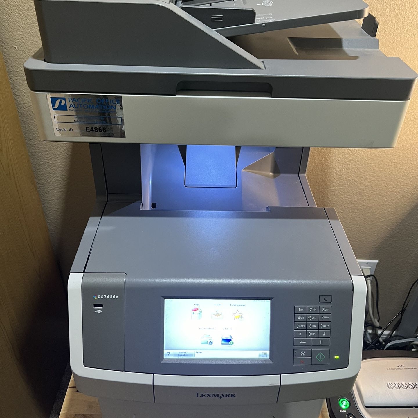  Profesional Lexmark XS748de Laser Printer $800 OBO