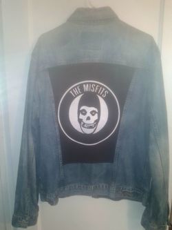 Levi jacket misfits back patch