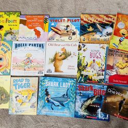 Kids Book Lot - Dolly Patton’s Imagination Library & Scholastic Books