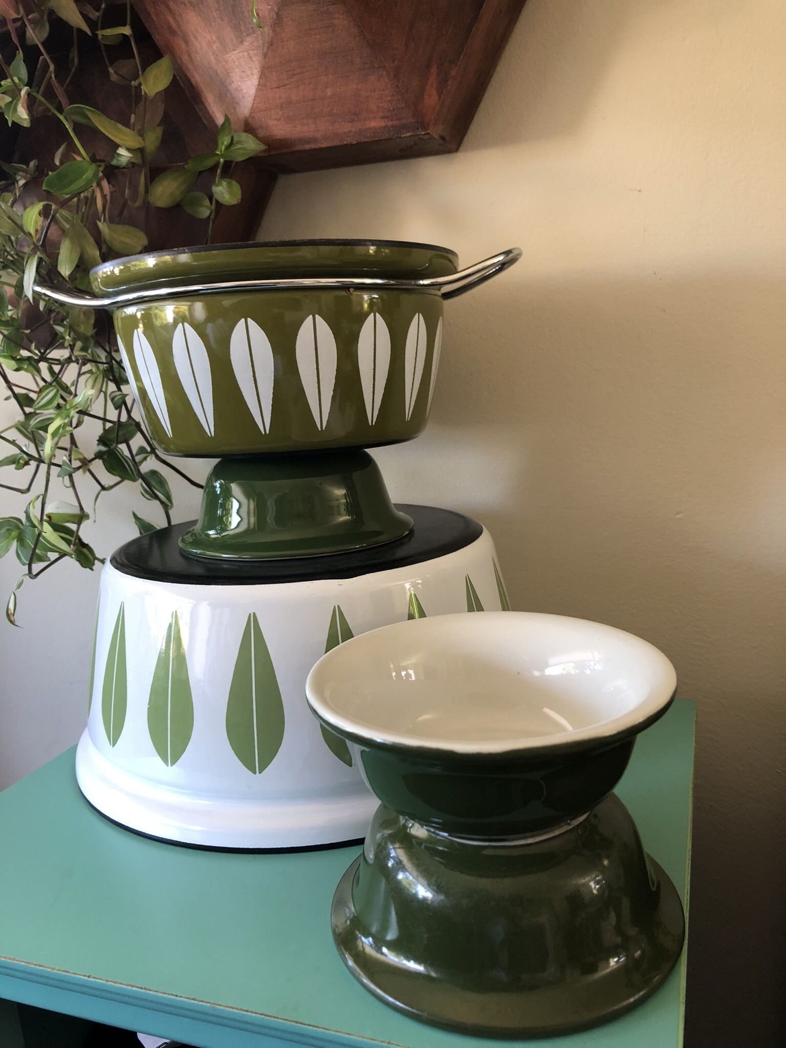 Hall China Green bowls (Cathrineholm Also Available)