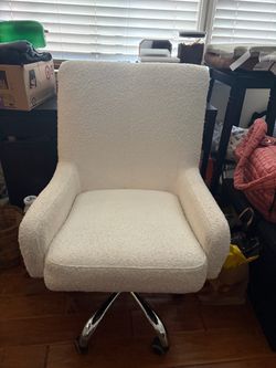 white office chair