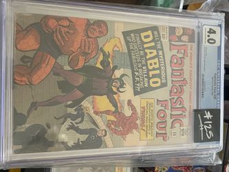 1964 Fantastic Four #30 CGC 4.0 1st Diablo art by Jack Kirby.