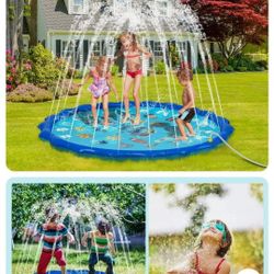 New Splash Pad Sprinkler Pool 