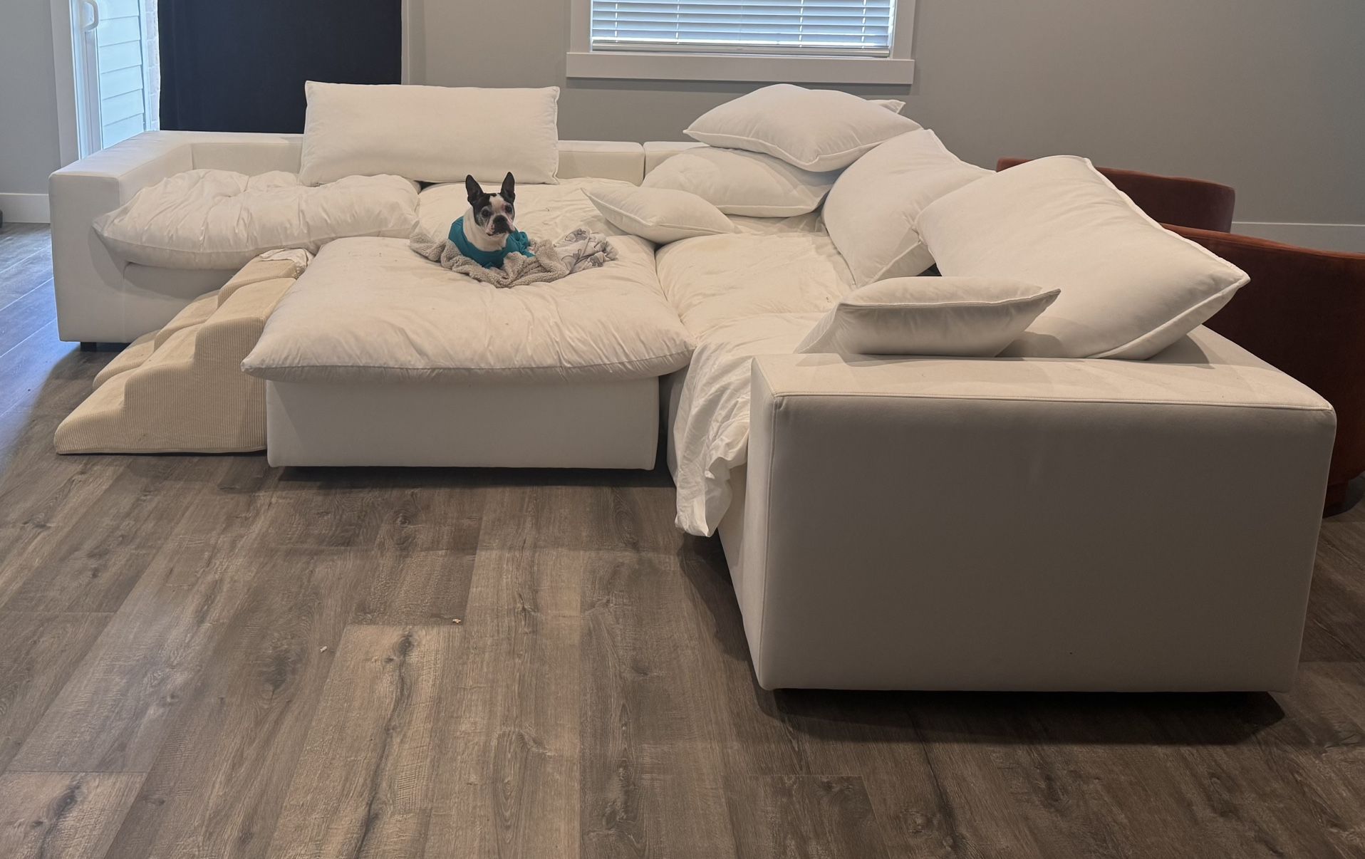 Gorgeous Sectional (6 Piece) Cali Pearl