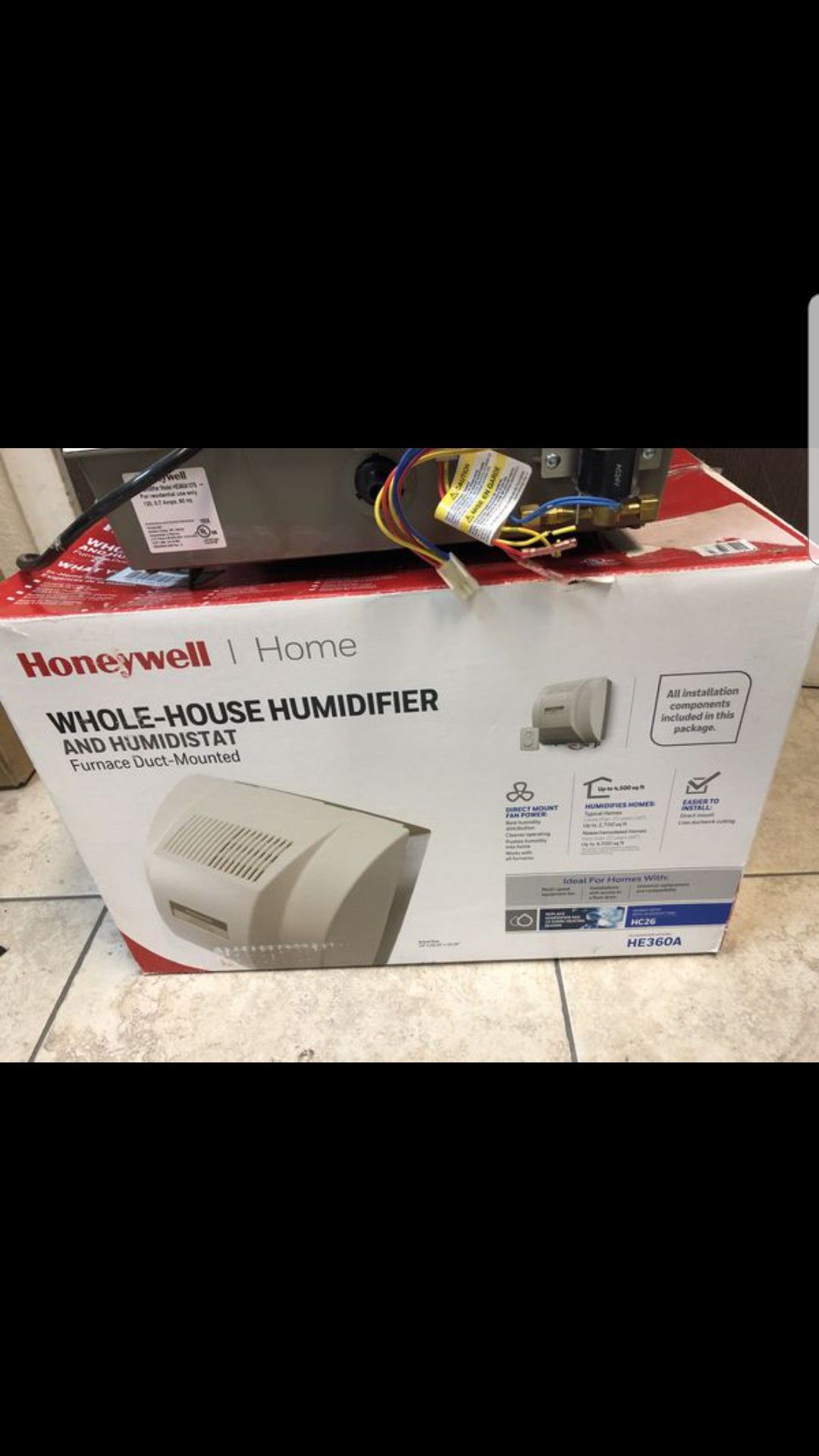 Whole house humidifier honeywells