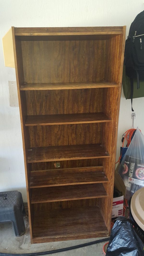 6 Ft Pressed Wood Bookshelf For In Broadview Heights Oh Offerup 6 Ft Pressed Wood Bookshelf