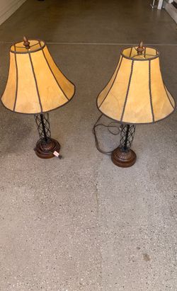 Set of Two Lamps