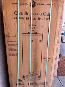 Brand new GE Water Heater