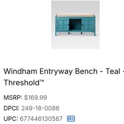 Target Shoe Bench/Organizer
