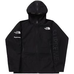 Supreme The North Face Split Taped Seam Shell Jacket Black Size Small