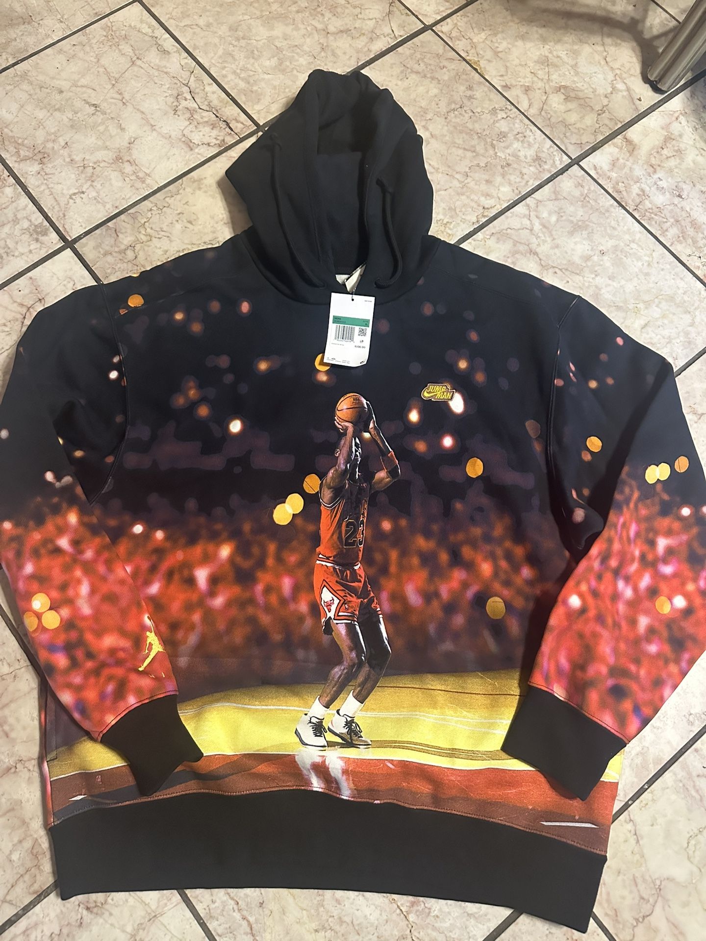 Brand new with tags Men’s Jordan Jumpman Fleece Pullover Hoodie Size XL