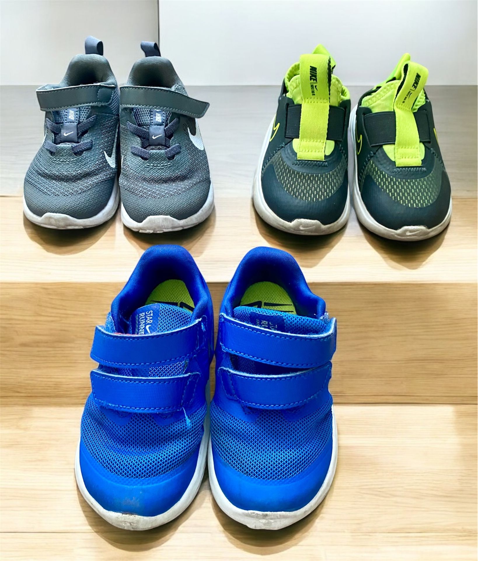 Nike Toddler Sneakers : Three pairs
