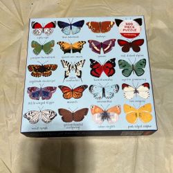 500 Piece Butterflies Of North America Puzzle